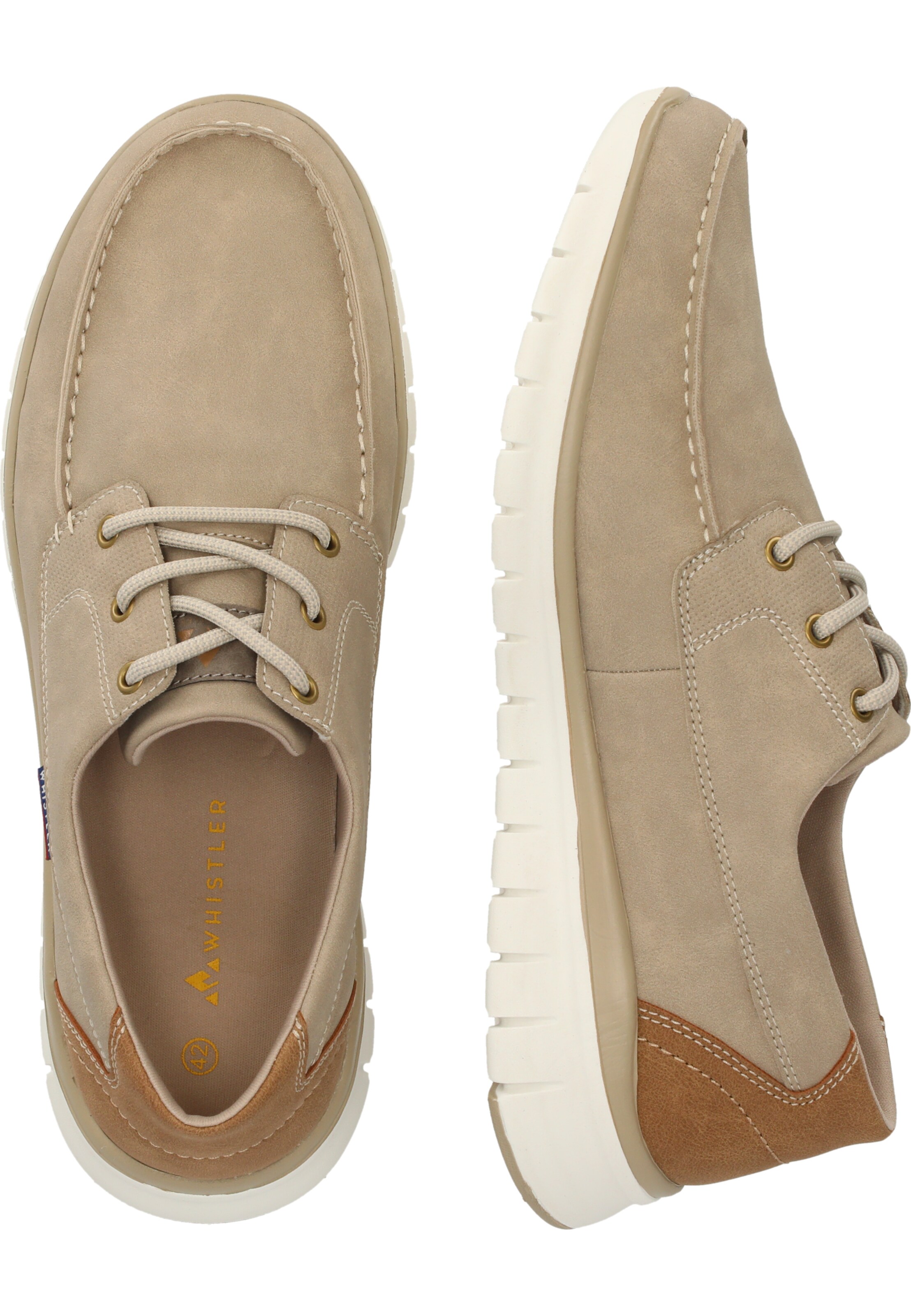 Whistler Lace-up shoe 'Oberon' in Beige