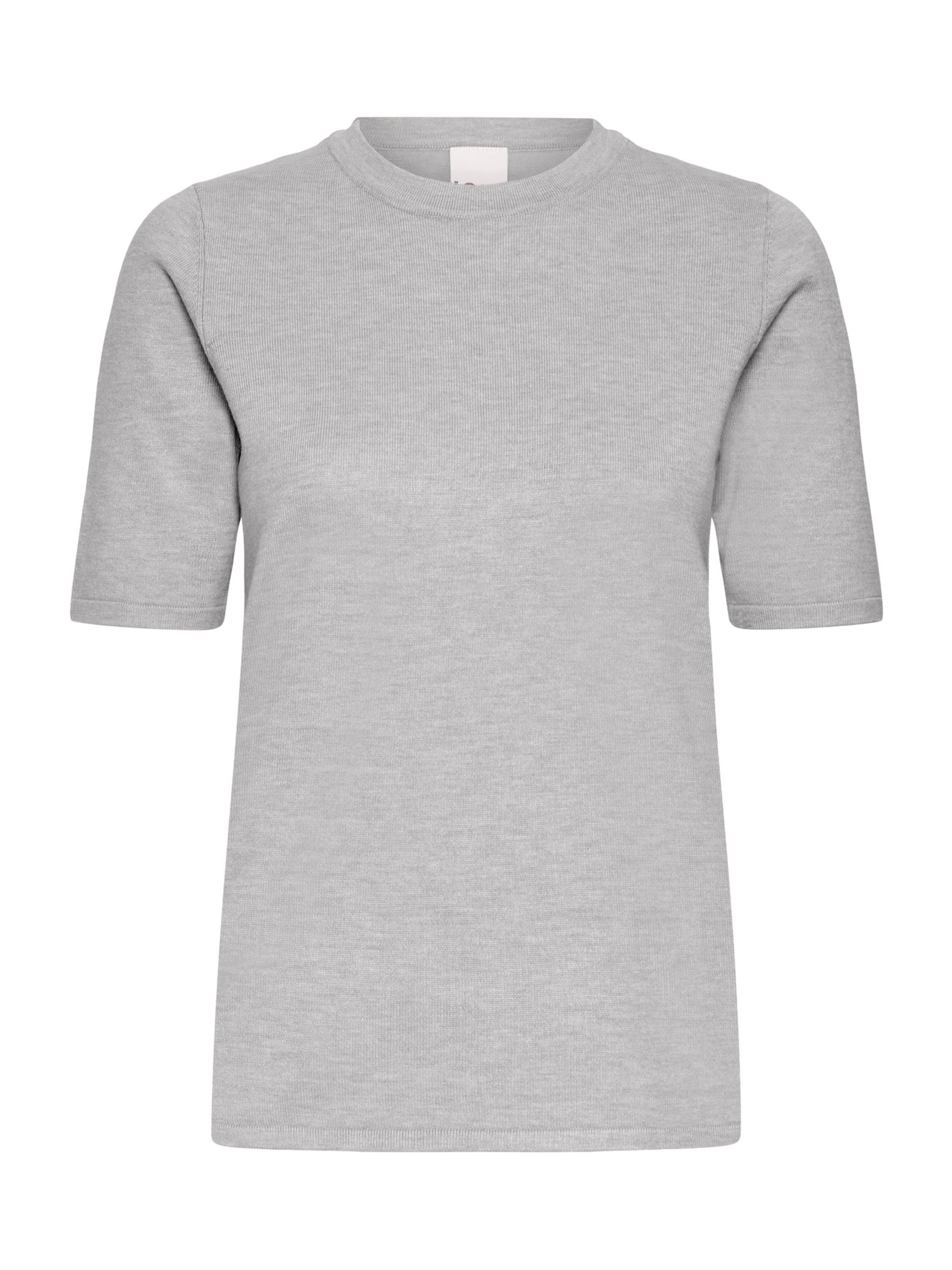 ICHI Pulover 'IHLULS' | siva barva: sprednja stran