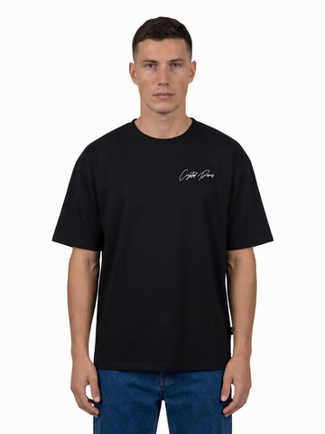Crystal Paris Shirt 'Butterfly' in Black