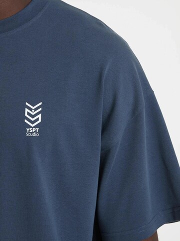 YSPT Studio Shirt 'ASCEND' in Blau