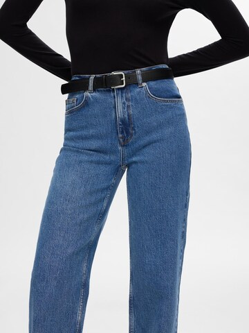 Wide Leg Jean 'Alice' SELECTED FEMME en bleu