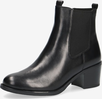 CAPRICE Chelsea Boot in Schwarz: predná strana