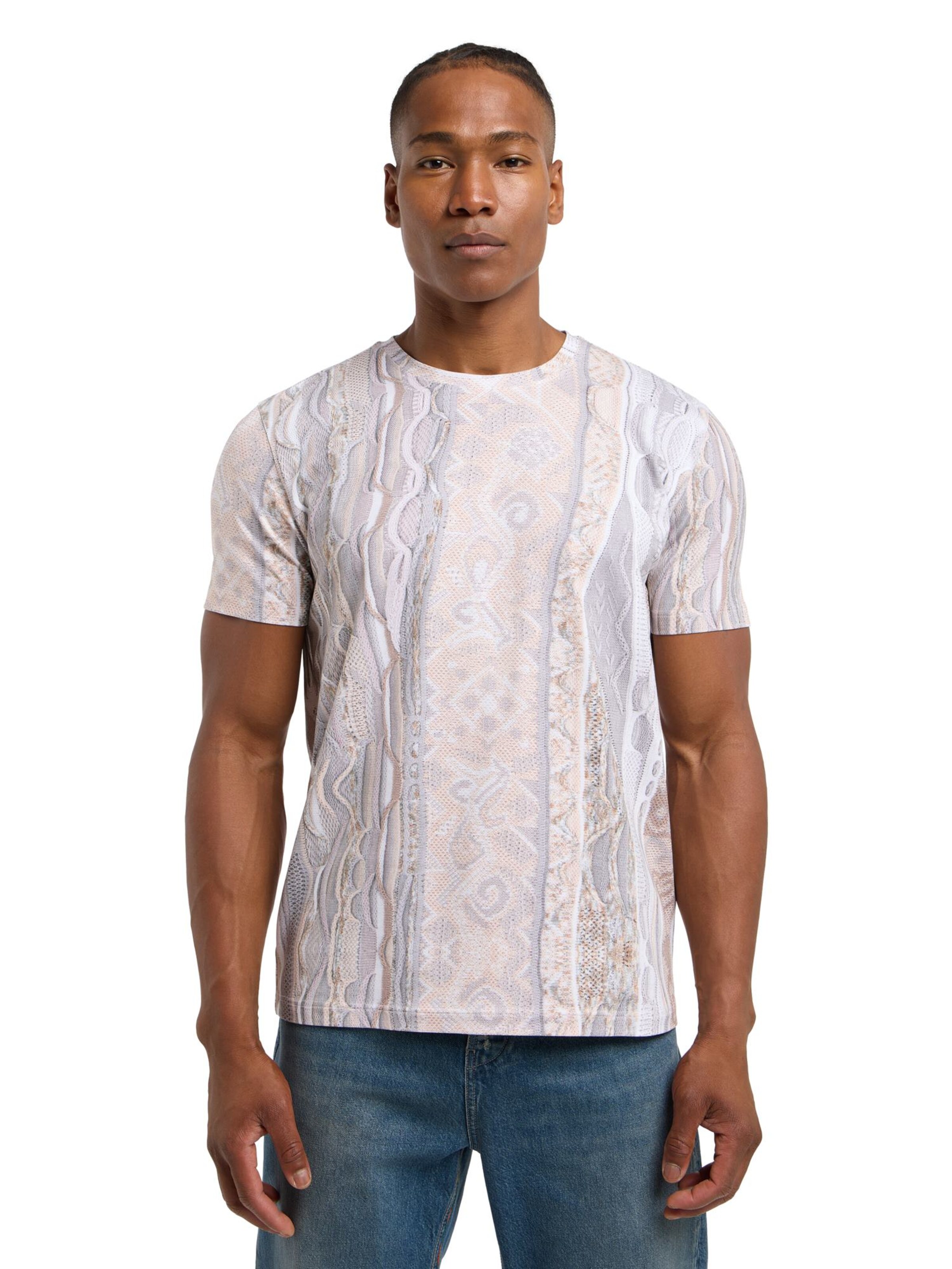 Carlo Colucci Shirt 'Dini' in Lila: Vorderseite