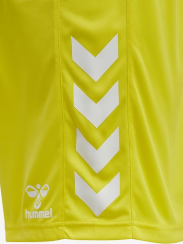 Hummel - regular Pantalón deportivo en amarillo