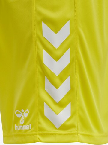 Regular Pantalon de sport Hummel en jaune