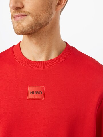 HUGO Sweatshirt 'Diragol' in Rot