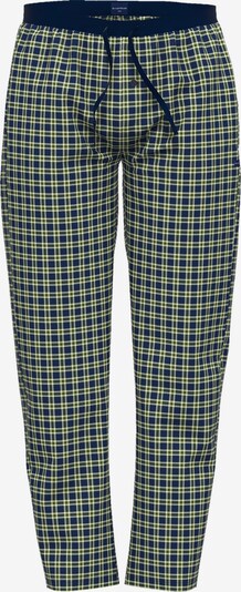 TOM TAILOR Pidžama hlače u plava / zelena / bijela, Pregled proizvoda