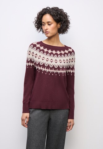 STREET ONE Pullover in Rot: Vorderseite