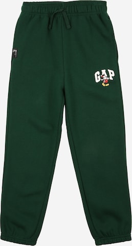 GAP Kalhoty – zelená: přední strana