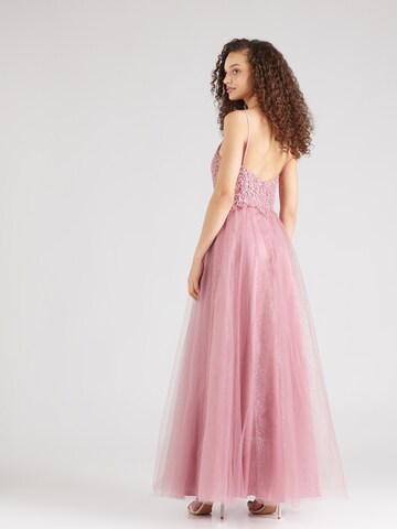 Robe de soirée Laona en rose