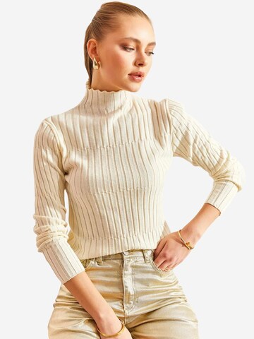 Pullover 'Pullover' di Bianco Lucci in bianco