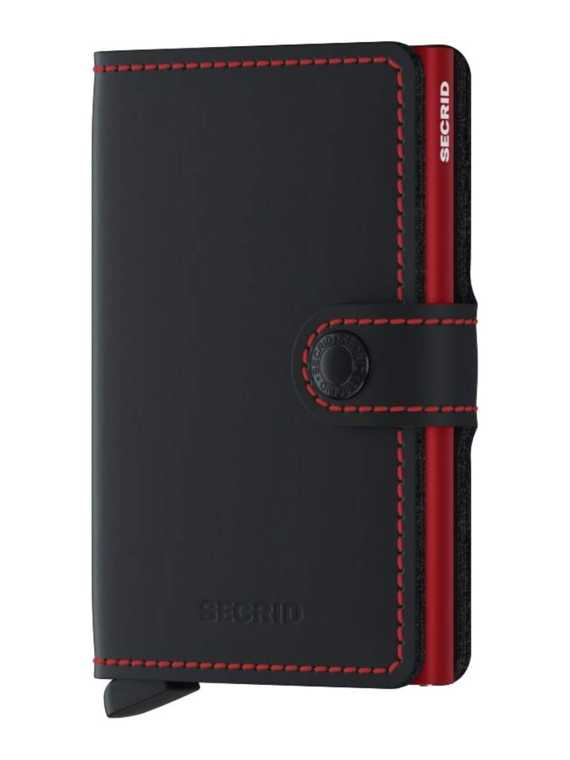 Secrid Wallet in Black: front