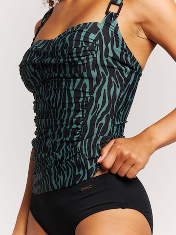 PROTEST Tankini 'PRTOnce' in Green