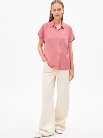 ARMEDANGELS Bluse aus LENZING™ ECOVERO™ Viskose in Orange