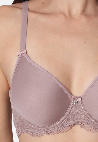Invisible Soutien-gorge 'BEAUTIFUL ROSE' sassa en marron