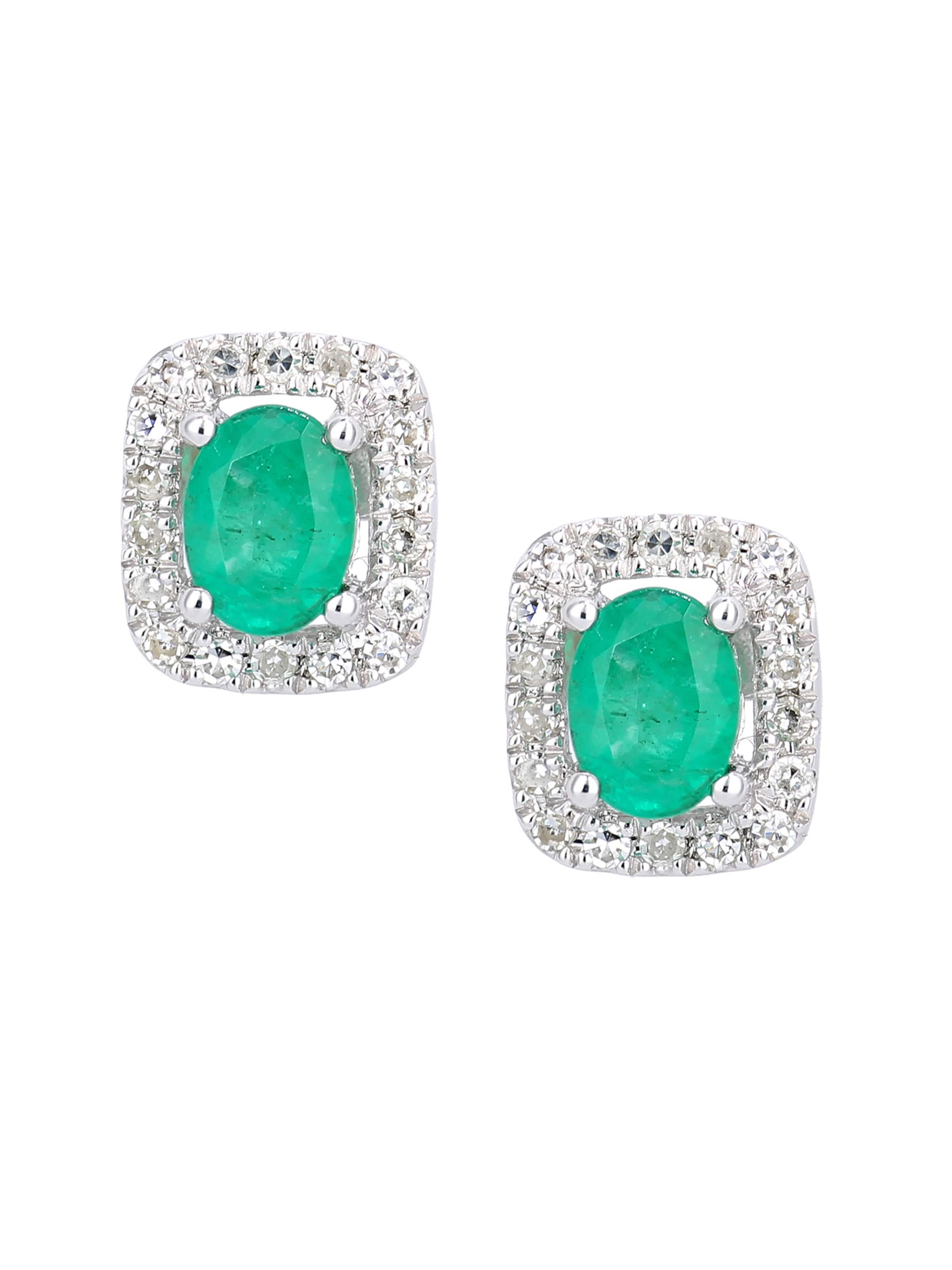 DIAMANT LETERNEL Earrings in Silver: front