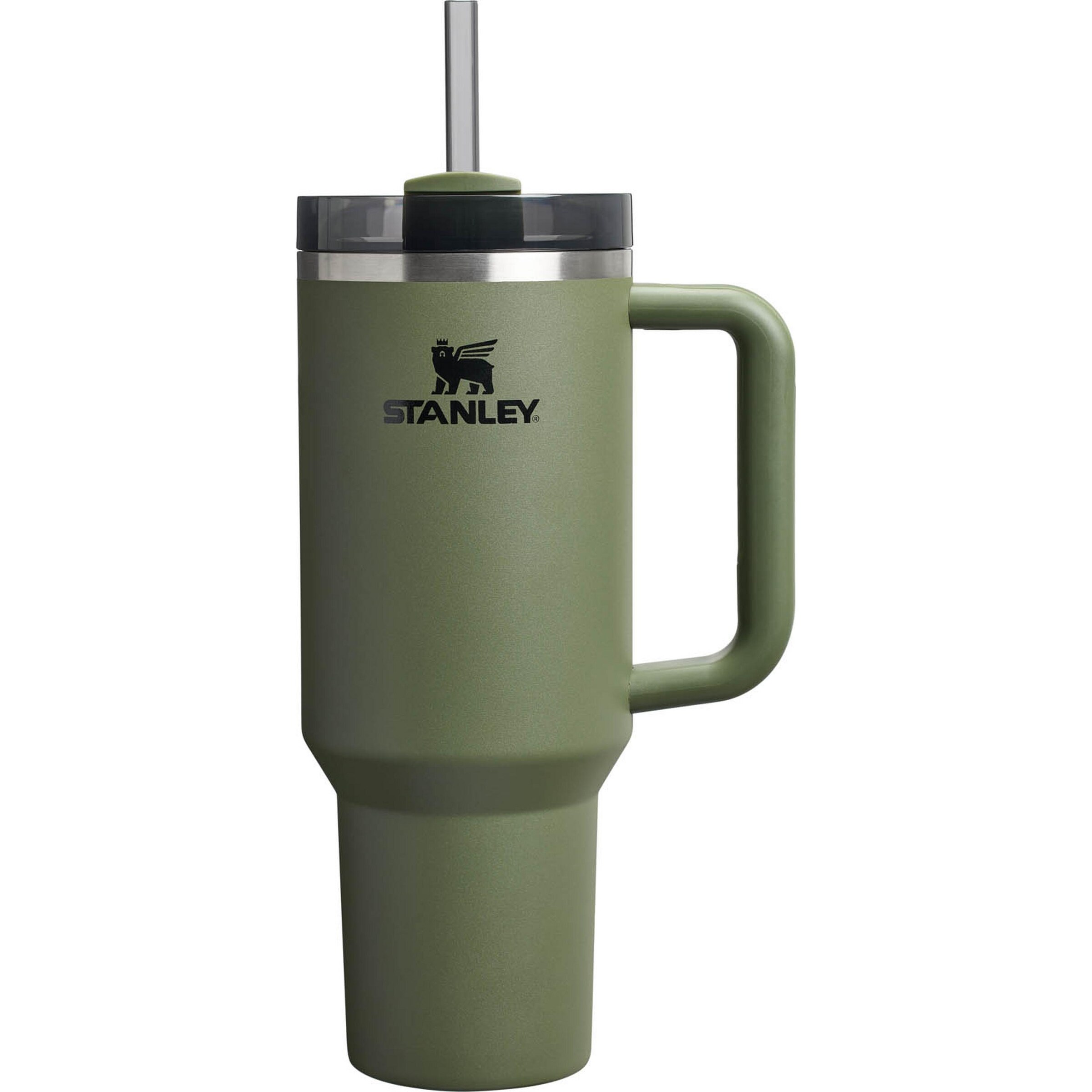 STANLEY Drinking Bottle 'Quencher H2.O FlowState' in XS-XL in Green / Black, Item view