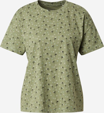 ESPRIT T-Shirt in hellblau / khaki / dunkelgrün / weiß, Produktansicht