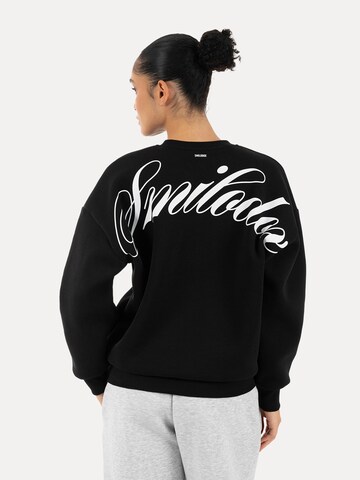 Smilodox Sweatshirt in Zwart