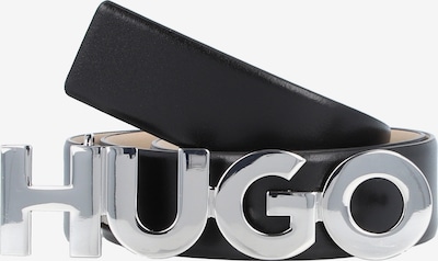 HUGO Red Ceinture 'Zula' en noir / argent, Vue avec produit