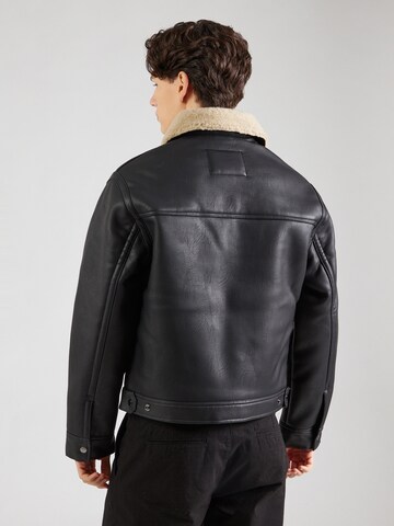 Abercrombie & Fitch Jacke in Schwarz