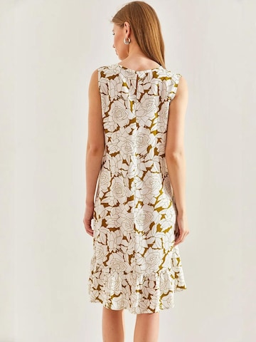 Bianco Lucci - Vestido de verão em branco