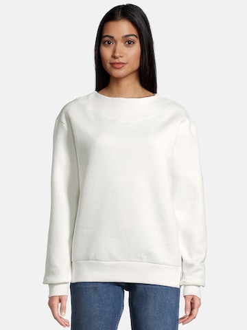 salzhaut Sweatshirt 'Röben' in Wit: voorkant