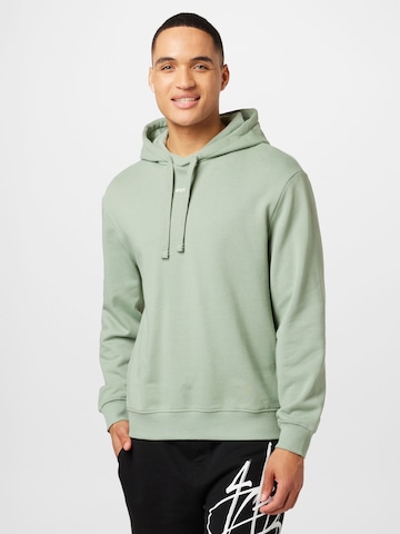 Sweat-shirt HUGO en vert : devant