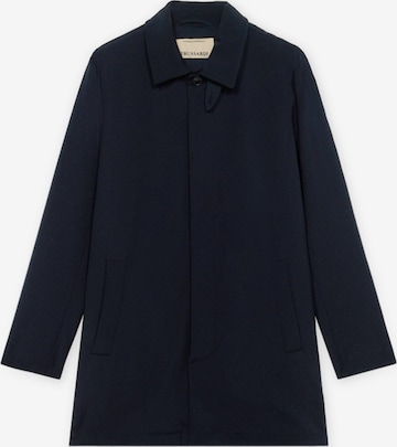 Manteau d’hiver Trussardi en bleu : devant