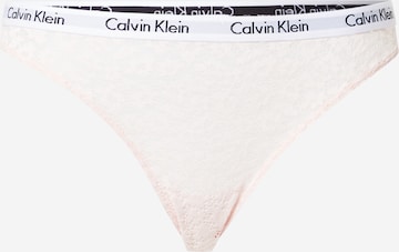 Calvin Klein Underwear - Cueca em rosa: frente