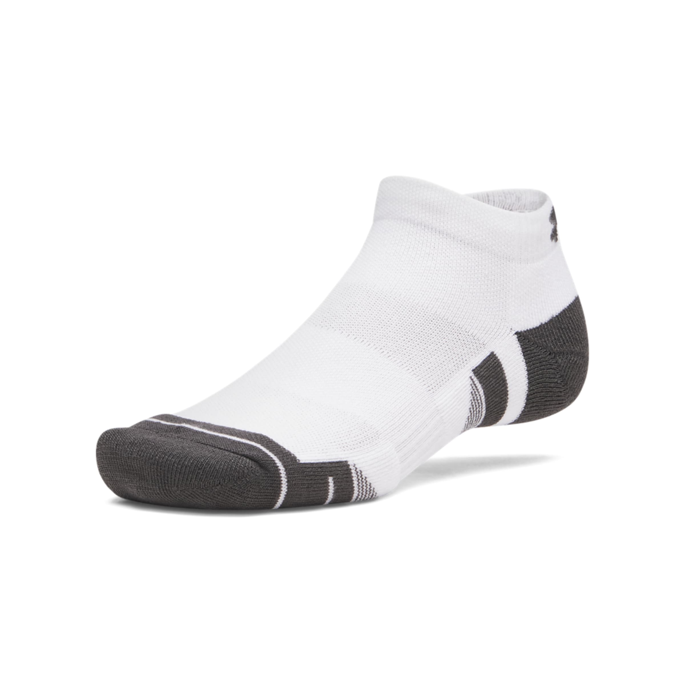 UNDER ARMOUR Athletic Socks in White: front