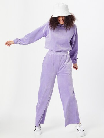 Wide Leg Pantalon Urban Classics en violet