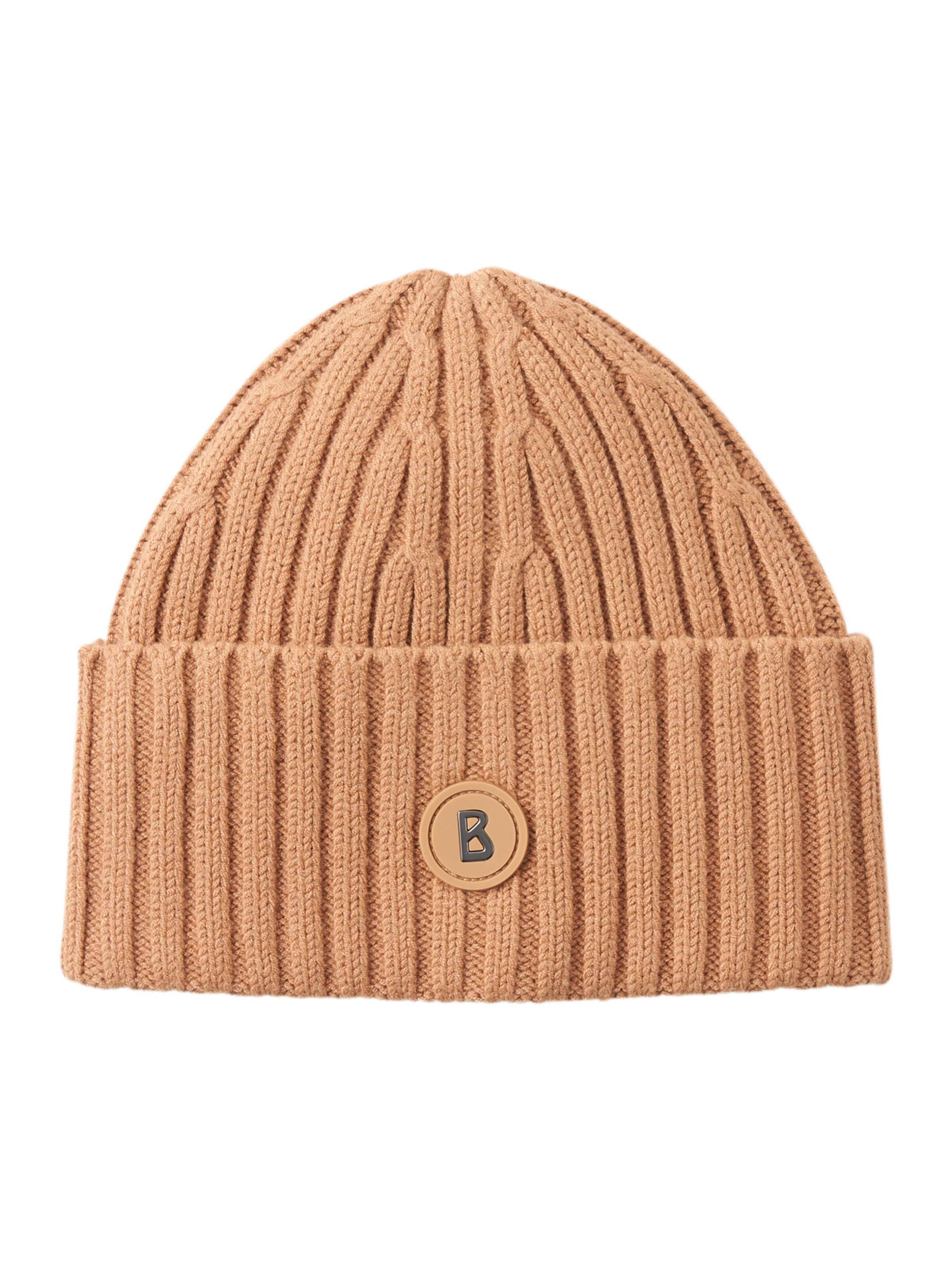 BOGNER Beanie 'Bony' in Beige: front