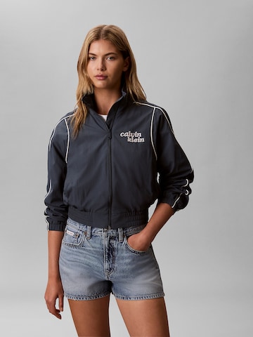 Veste mi-saison Calvin Klein Jeans en bleu : devant