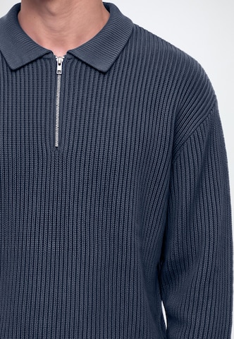 Pull-over 'JREBLOGAN' JJ Rebel en bleu