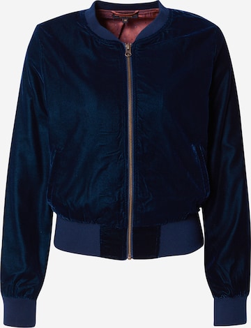 King Louie Between-Season Jacket 'Bessie' in Blue: front