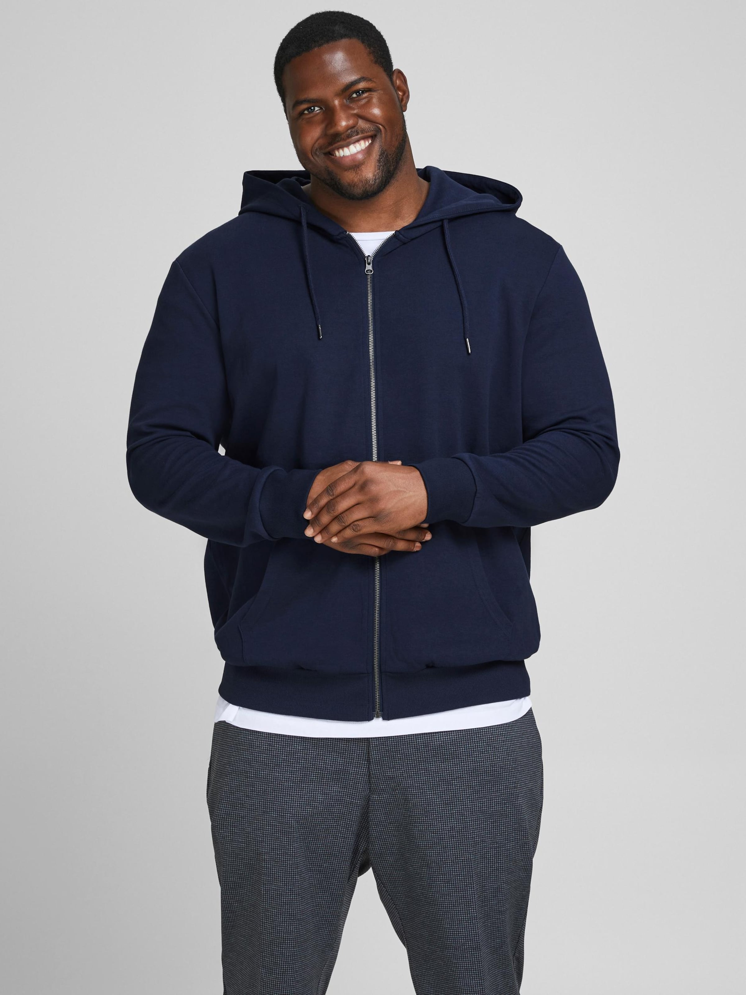 Plus zip up hoodie sale