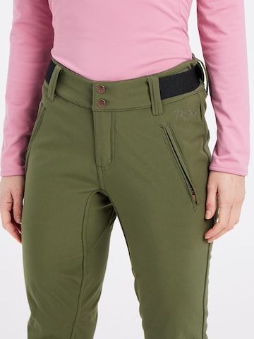 PROTEST Slimfit Sporthose 'LOLE' in Grün