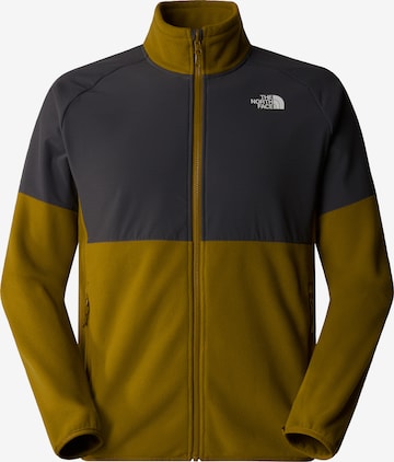 THE NORTH FACE Funktionsfleecejacke 'Glacier' in Grün: Vorderseite