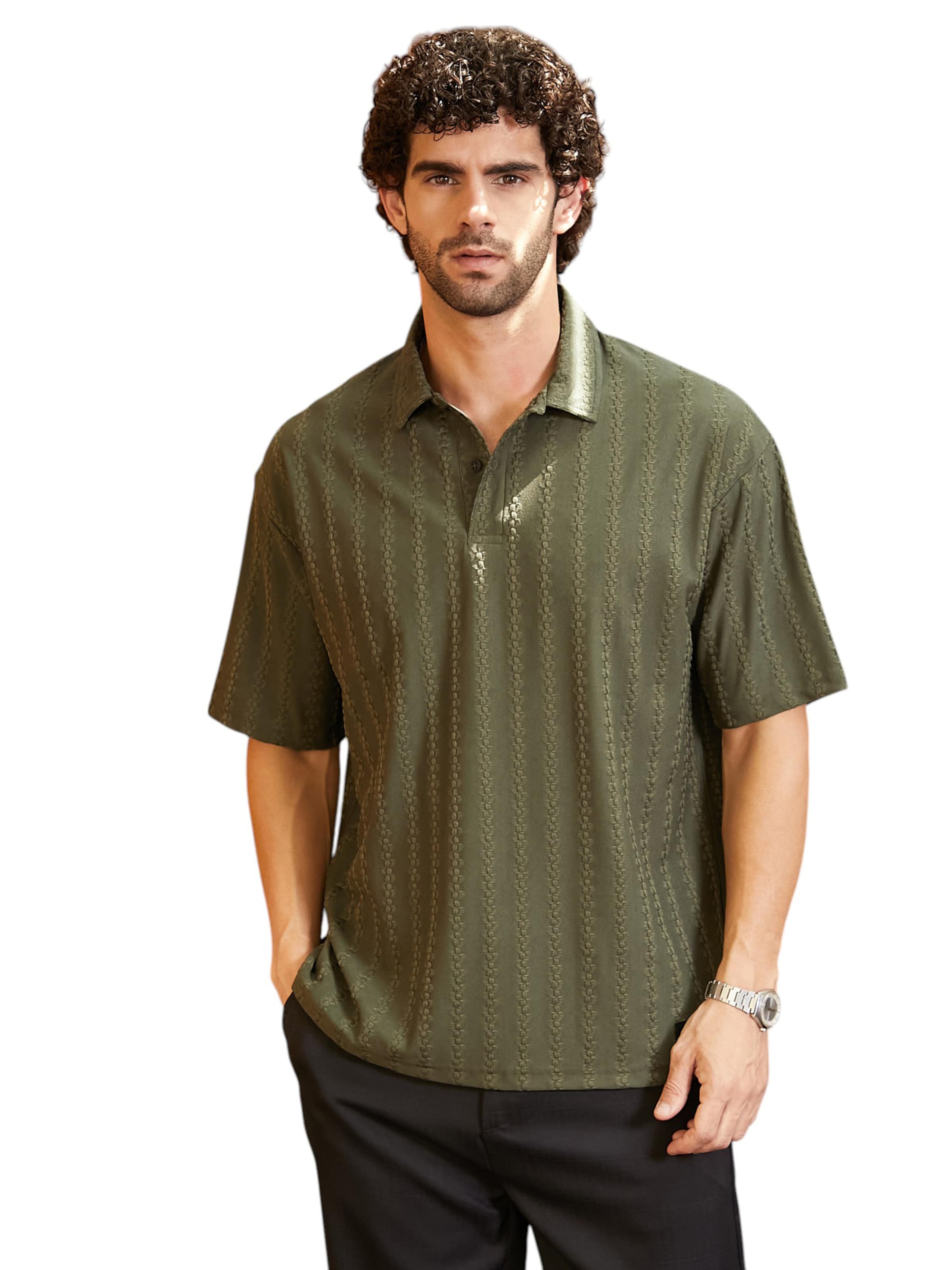 Campus Sutra Shirt in Green: front