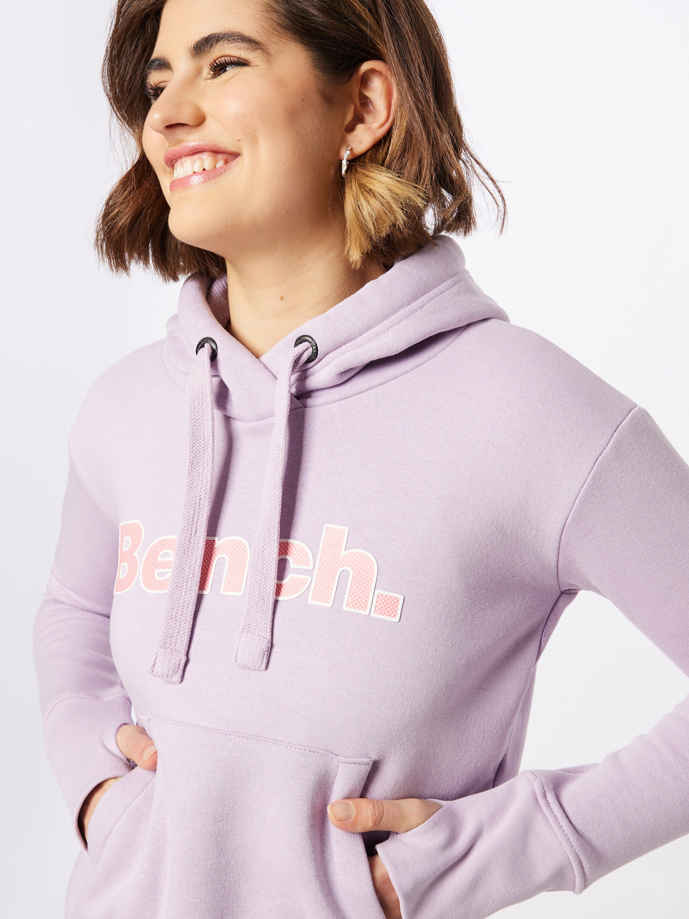 Frauen Große Größen BENCH Sweatshirt 'ANISE' in Flieder - WL28937 Frauen Große Größen BENCH Sweatshirt 'ANISE' in Flieder - WL28937