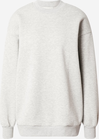 Gina Tricot Sweatshirt in Grey: front