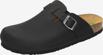 DR. BRINKMANN Clogs 'Nerpio' in Schwarz: Vorderseite
