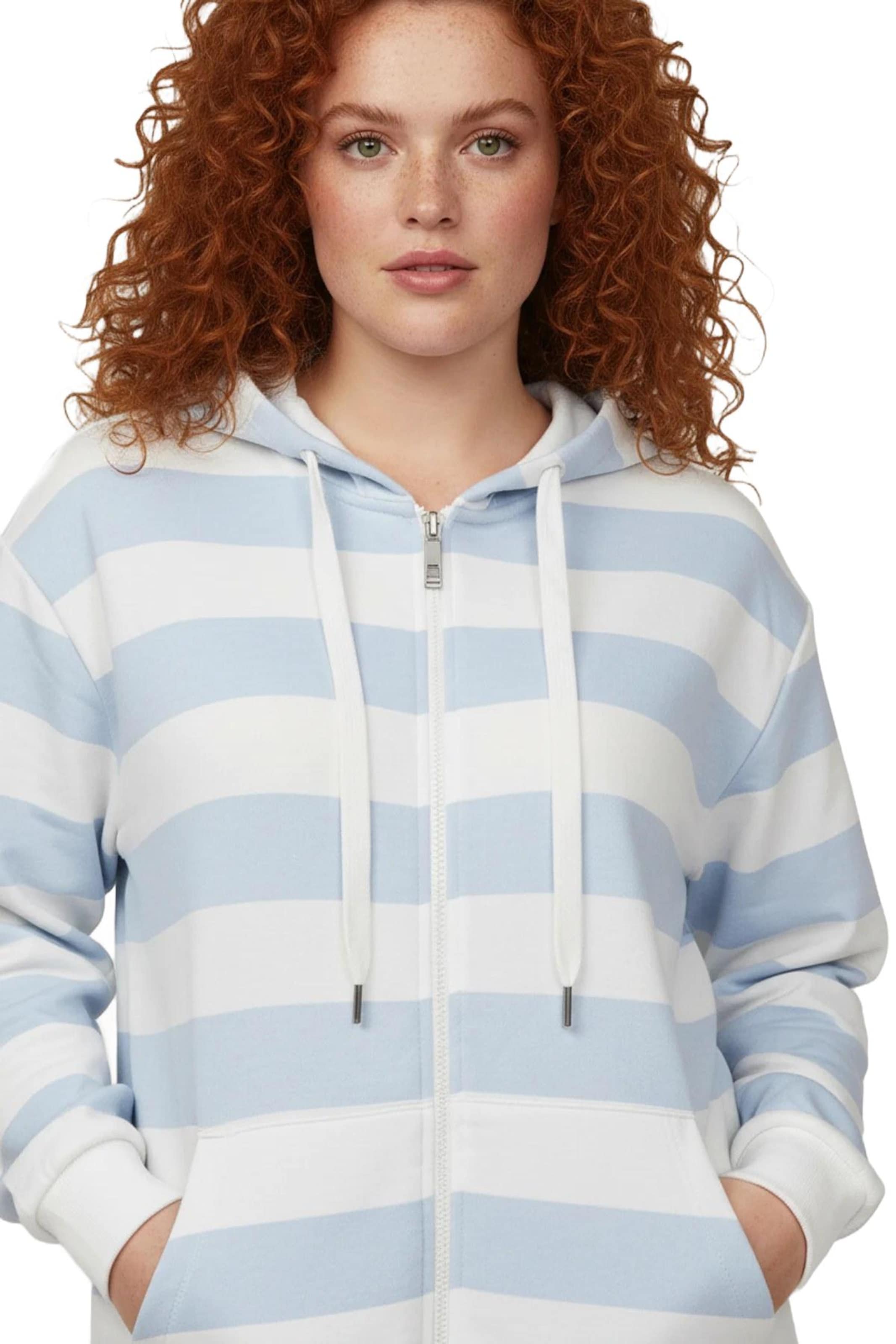 Shape Of You Sweatvest in Blauw