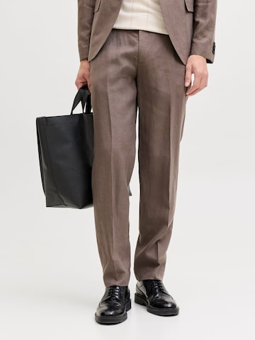 JACK & JONES - Slimfit Pantalón plisado 'JPRBLAMARTIN ' en marrón