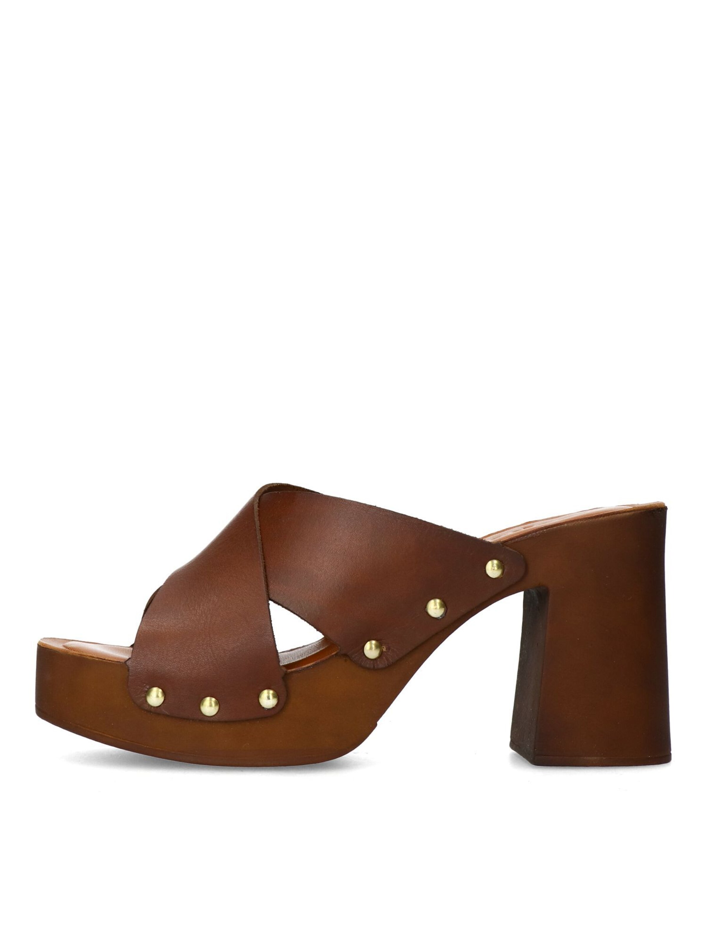 SACHA Sandale in Braun