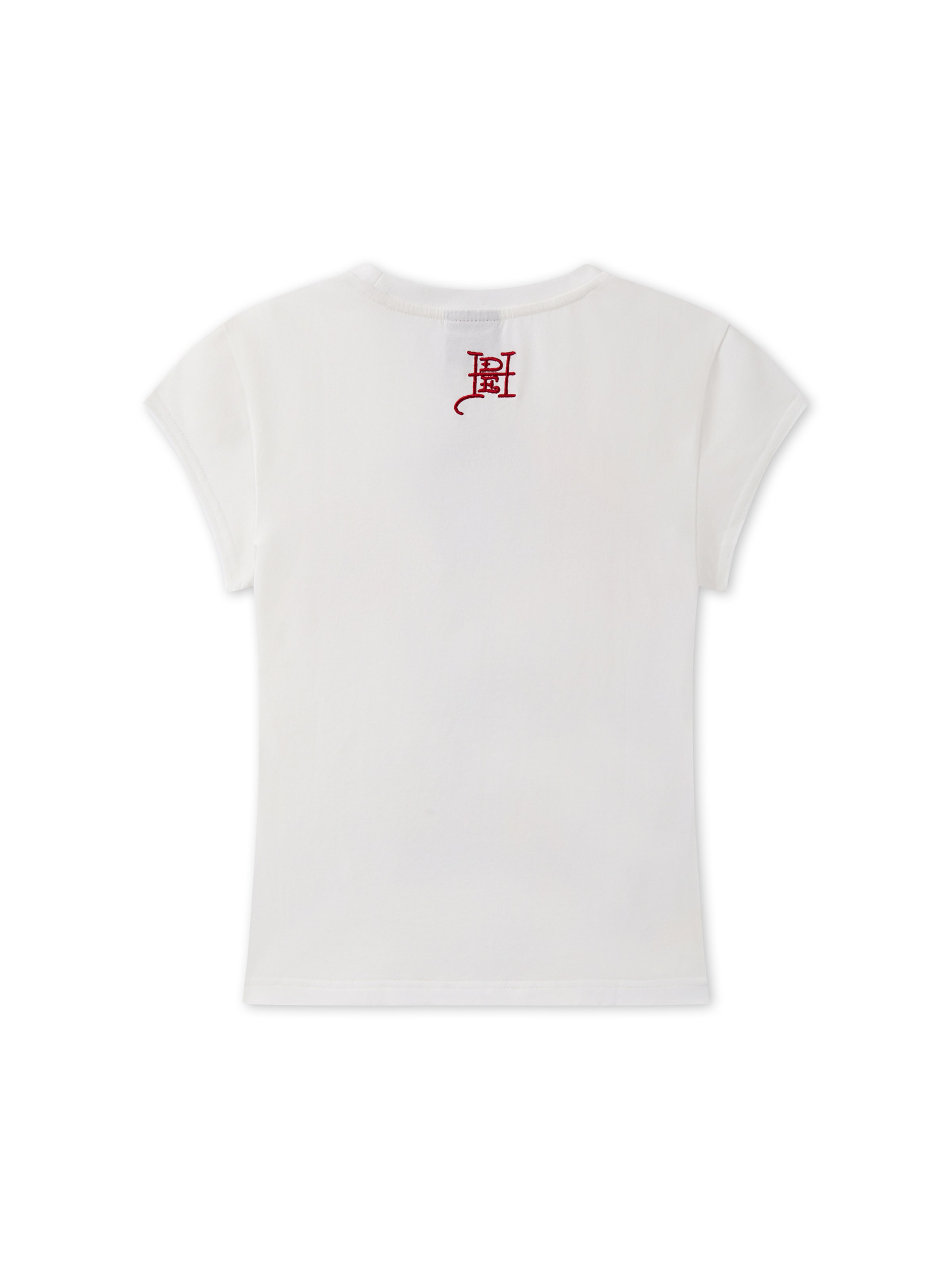 Ed Hardy T-Shirt 'Varsity Dragon' in Beige