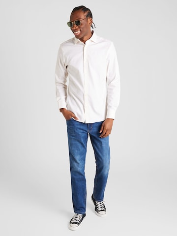 Tiger of Sweden Regular fit Button Up Shirt 'ADLEY' in White