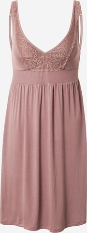 TRIUMPH Nightgown 'Amourette' in Brown: front