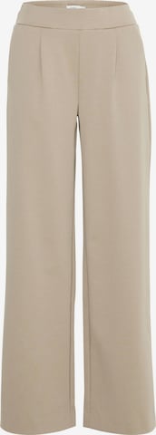 b.young Bandplooibroek 'BYRizetta' in Beige: voorkant